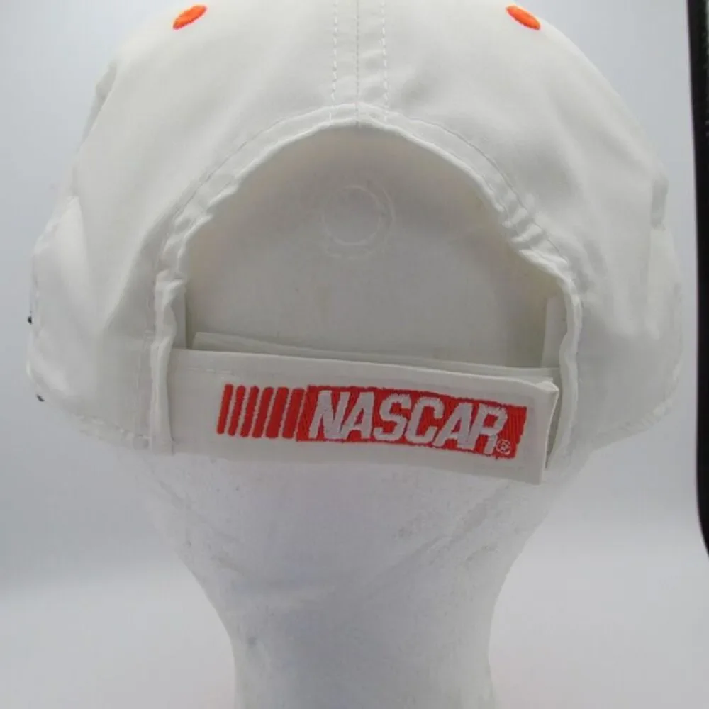 Tony Stewart #14 Bass Pro Shops White/Orange High Bank Hat   NASCAR Stuart Haas